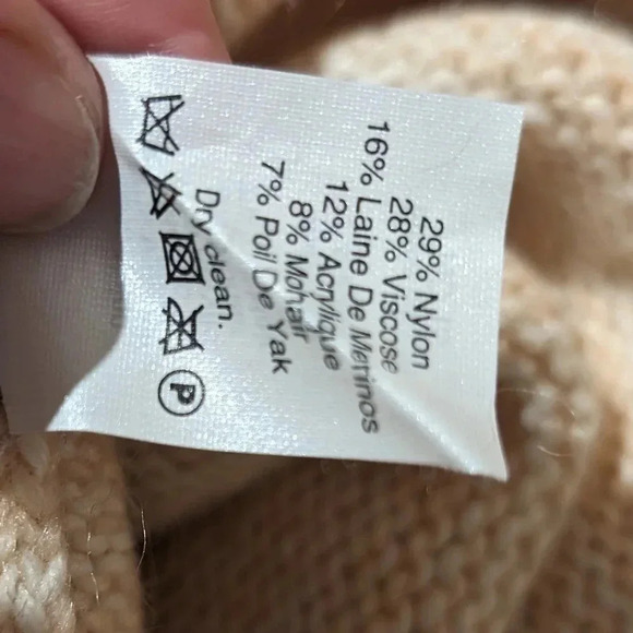 Madewell light peach sweater xs - Picture 6 of 6